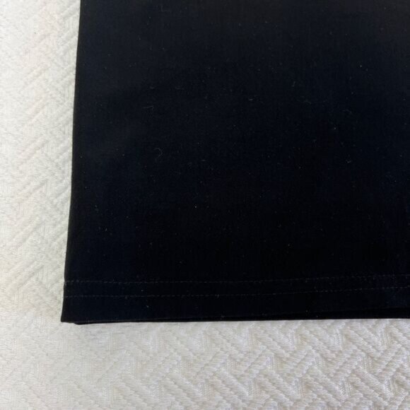 Vintage Joseph Ribkoff Women's Size Medium Black A Line Lined Mini Skirt Stretch - Picture 3 of 12